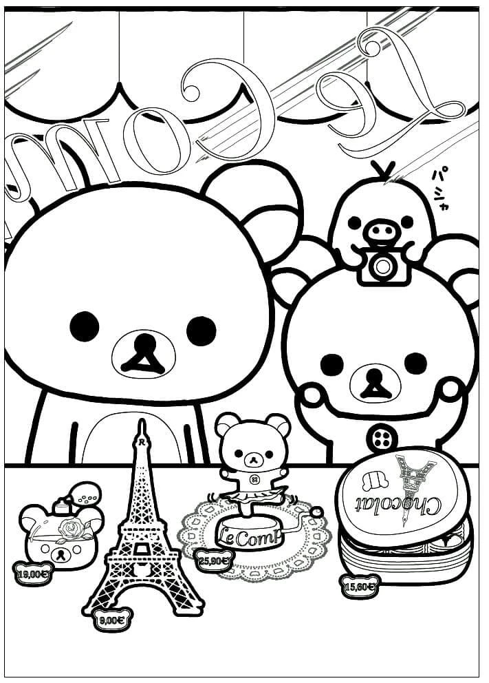 Rilakkuma Boyama