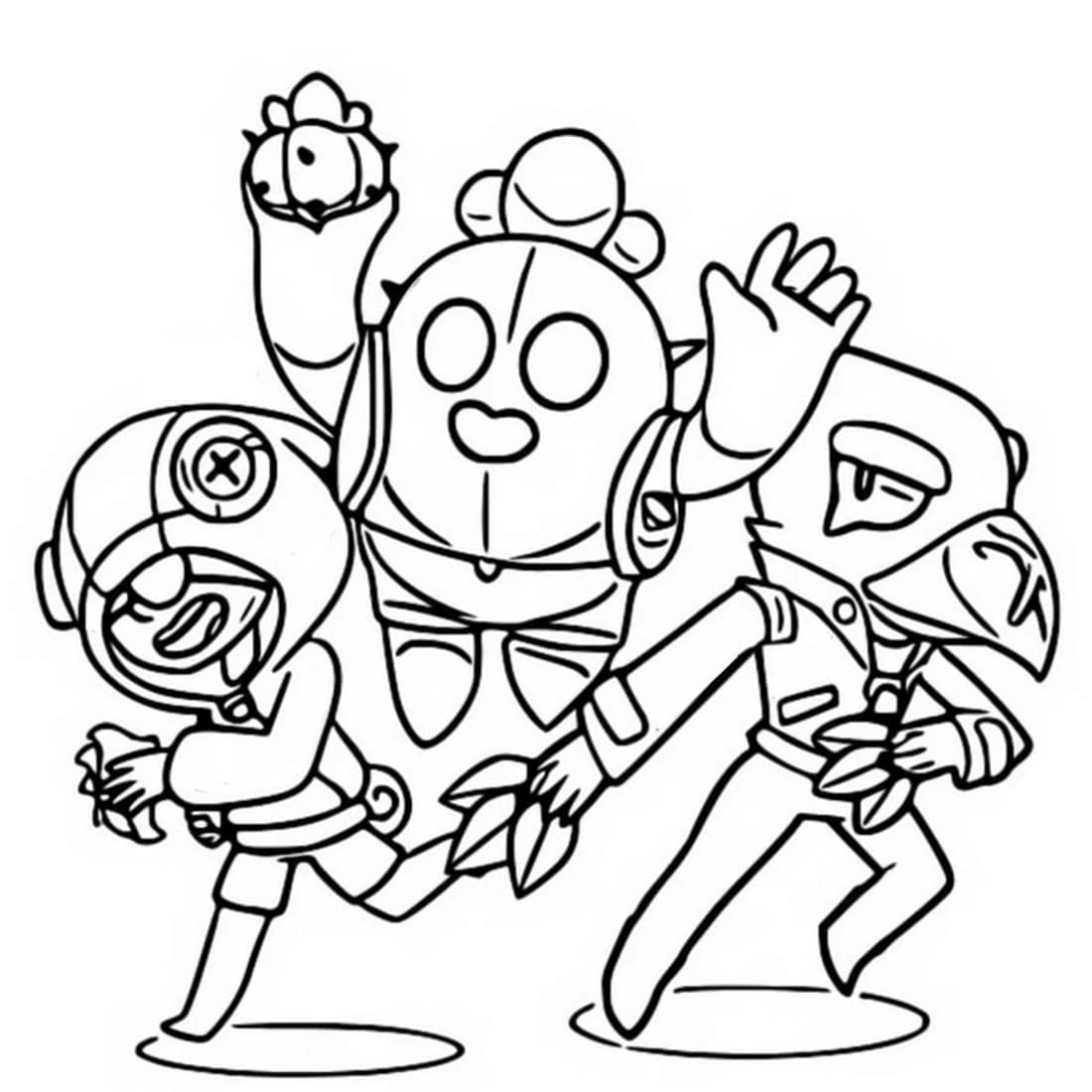 Brawl Stars boyama sayfası – yaratıcılık, eğlenceli etkinlik
