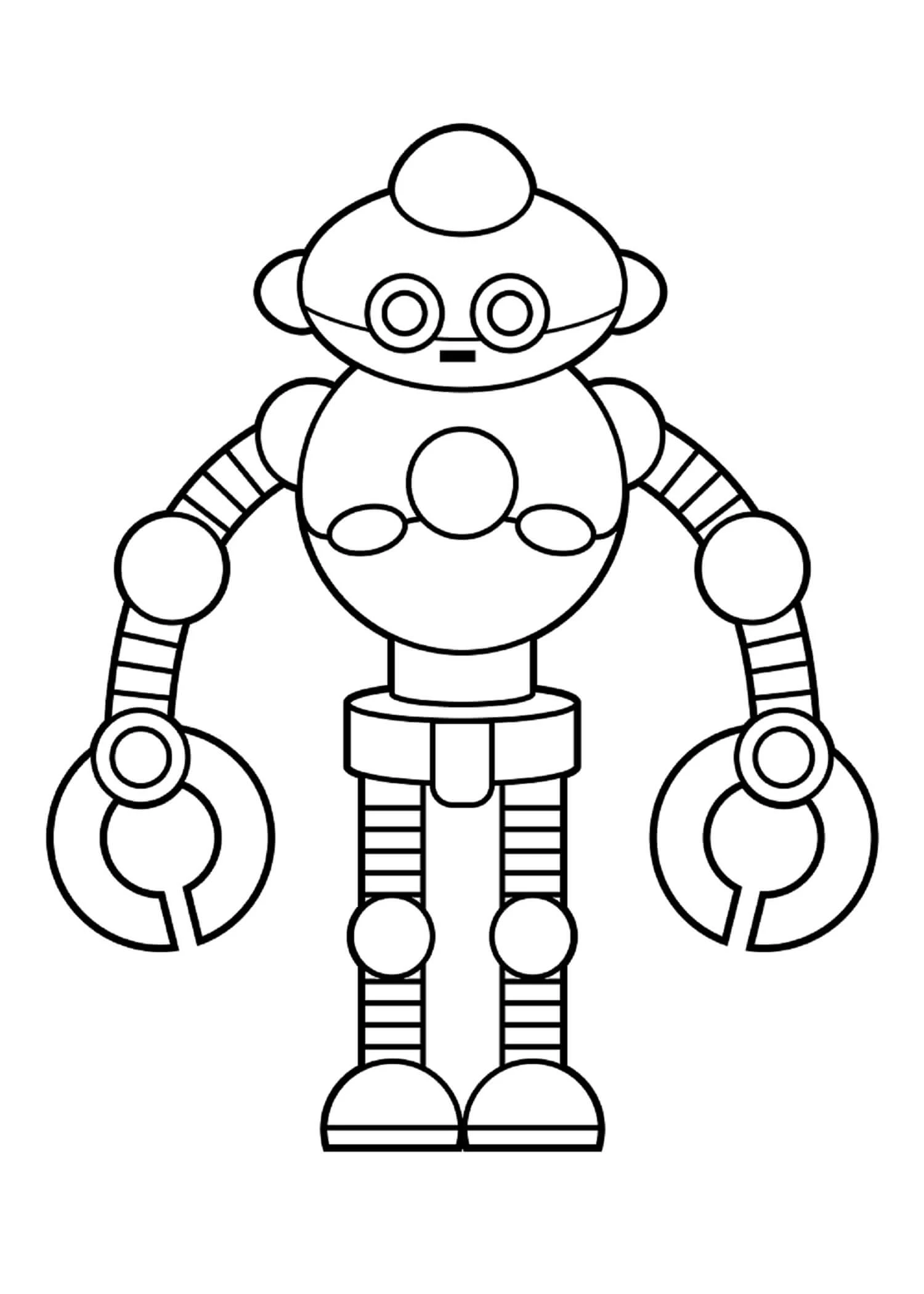 Robot boyama sayfası #81 – ekran süresine alternatif, çocuklarla kaliteli zaman
