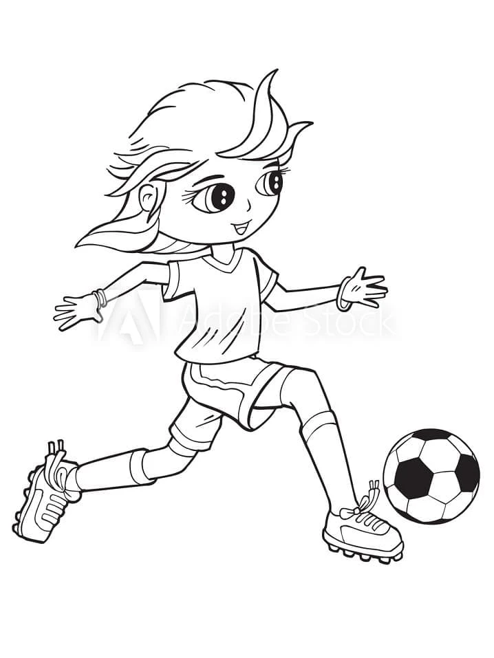 Futbol boyama sayfası – yaratıcılığı geliştirir, keyifli zaman