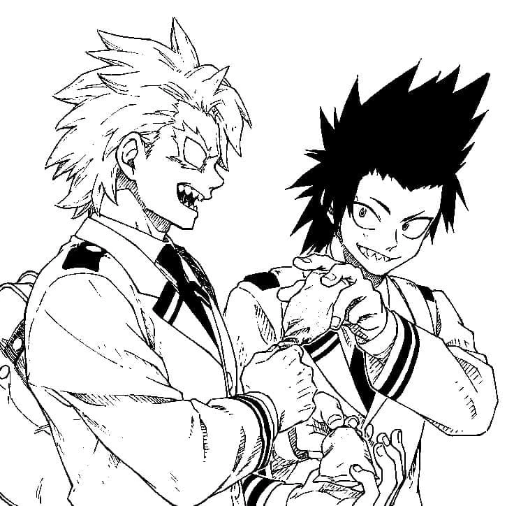 Kahraman Akademim (My Hero Academia) boyama sayfası #47 – kolay indirilebilir, eğlenceli öğrenme deneyimi