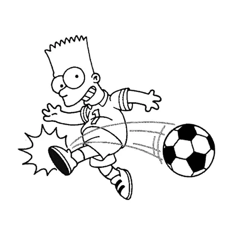 Simpsonlar boyama sayfası – yaratıcılık, eğlenceli etkinlik