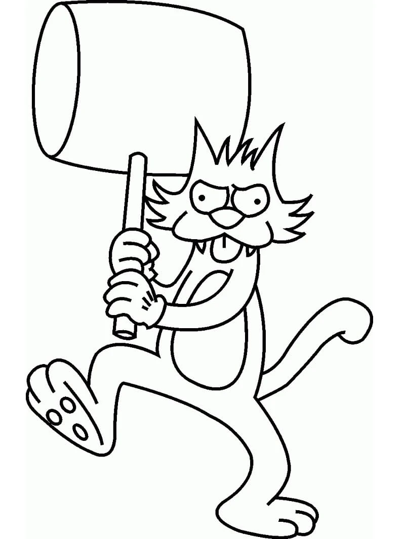 Simpsonlar boyama sayfası – ücretsiz yazdır, boyama etkinliği