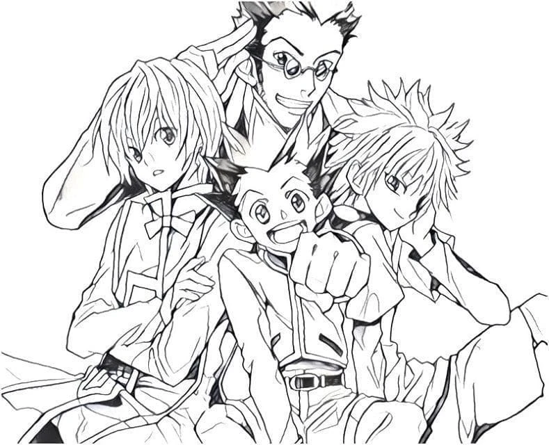 Hunter x Hunter boyama sayfası #32 – yaz tatili etkinliği, sabır ve özgüven kazandırır
