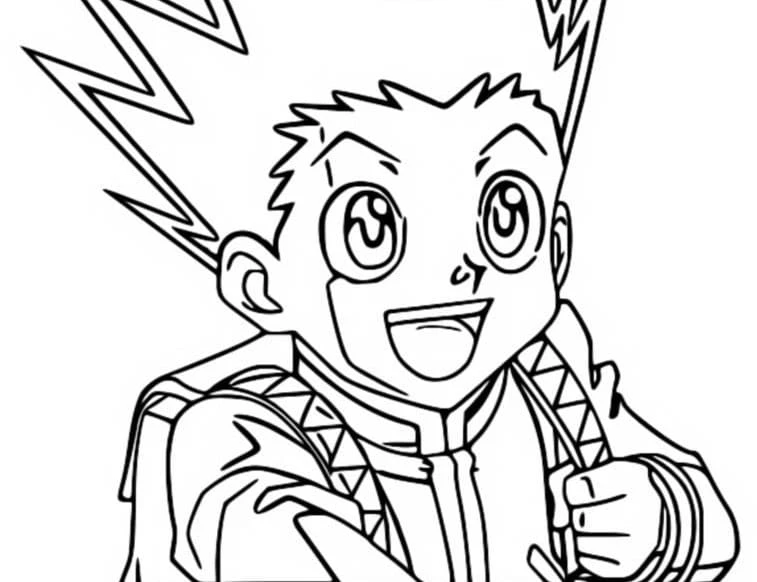 Hunter x Hunter boyama sayfası #40 – ekran süresine alternatif, çocuklarla kaliteli zaman