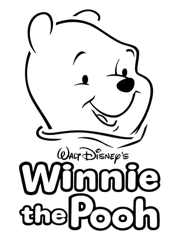 Ayı Winnie (Winnie-the-Pooh) boyama sayfası – el becerilerini geliştirir, boyama çalışması