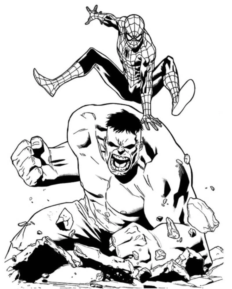 Avengers (Yenilmezler) Boyama