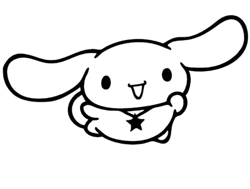 Cinnamoroll boyama sayfası – PDF indir, sevimli karakter