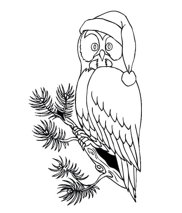 Noel Hayvanları boyama sayfası – PDF indir, sevimli karakter