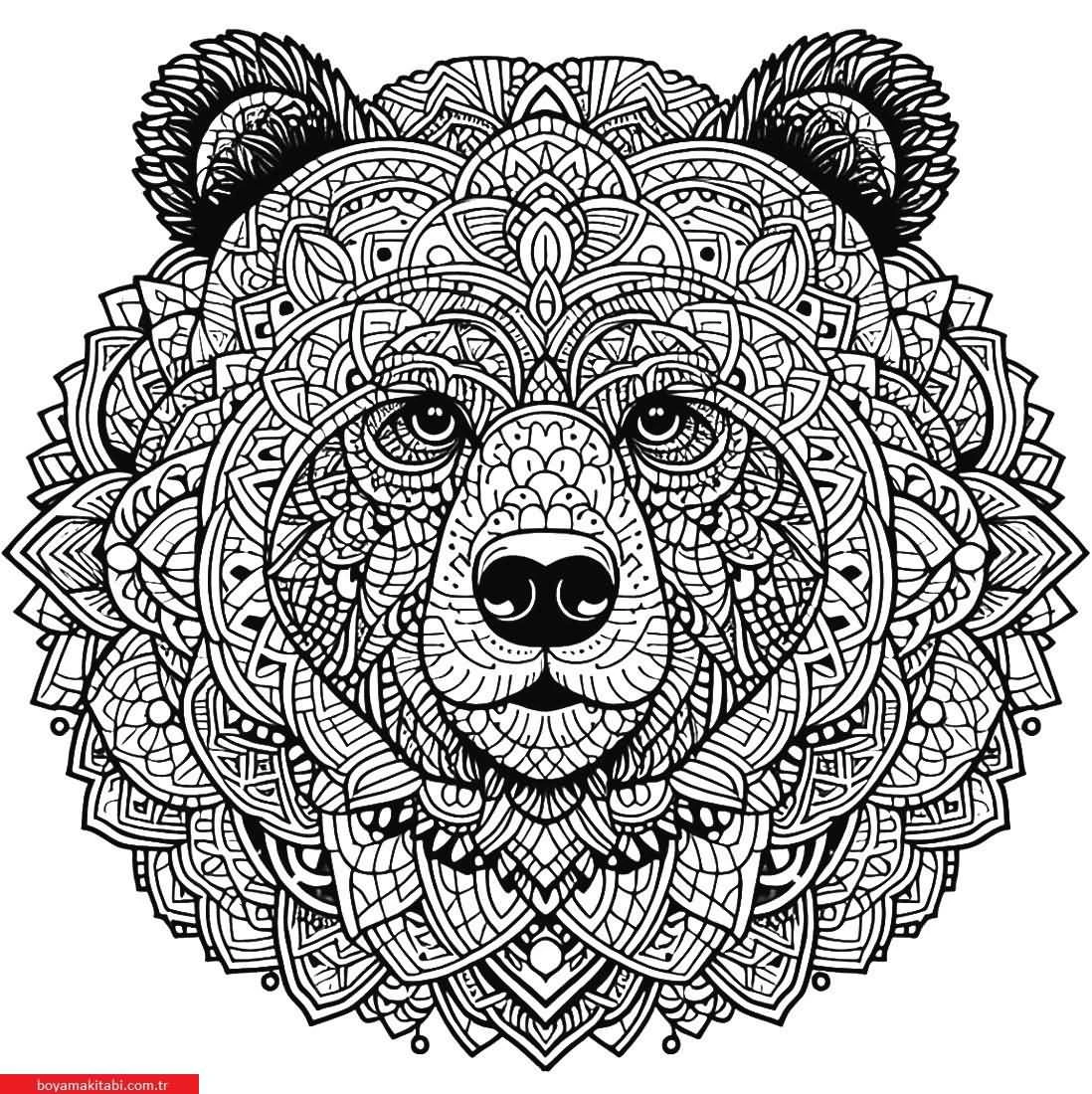 Mandala Hayvanlar Boyama