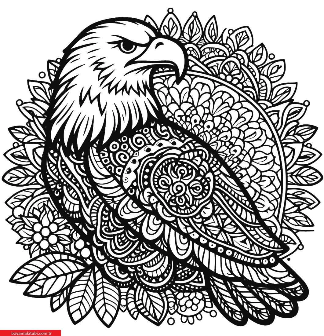 Mandala Hayvanlar Boyama