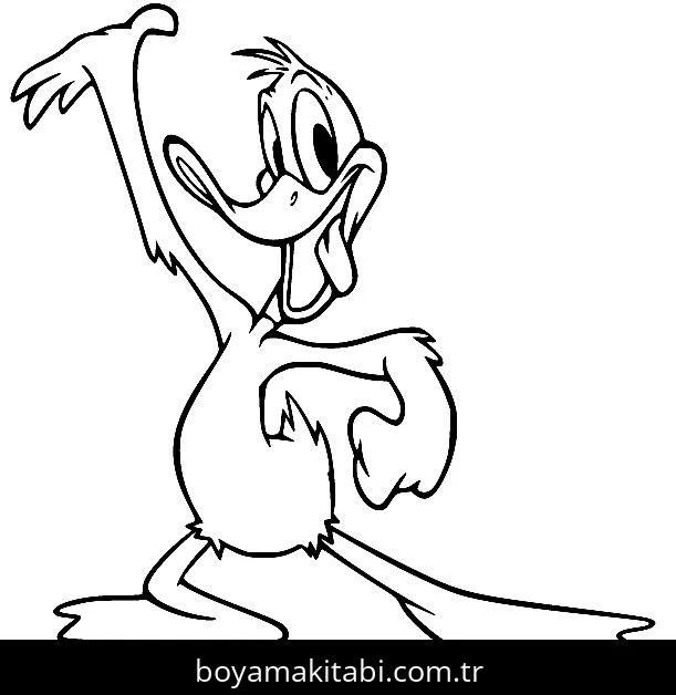 Dans boyama sayfası – basit çizim, kolay boyama