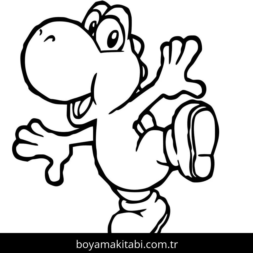 Dans boyama sayfası – eğlenceli etkinlik, el becerilerini geliştirir