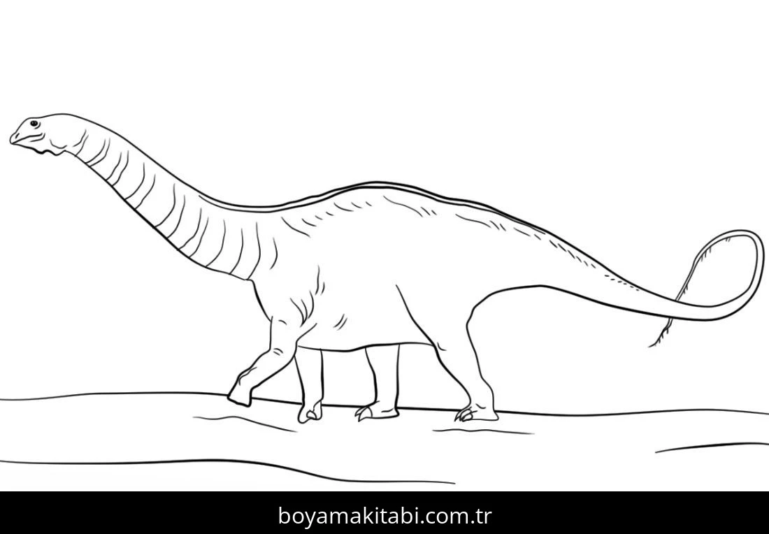 Apatosaurus Dinazor Boyama