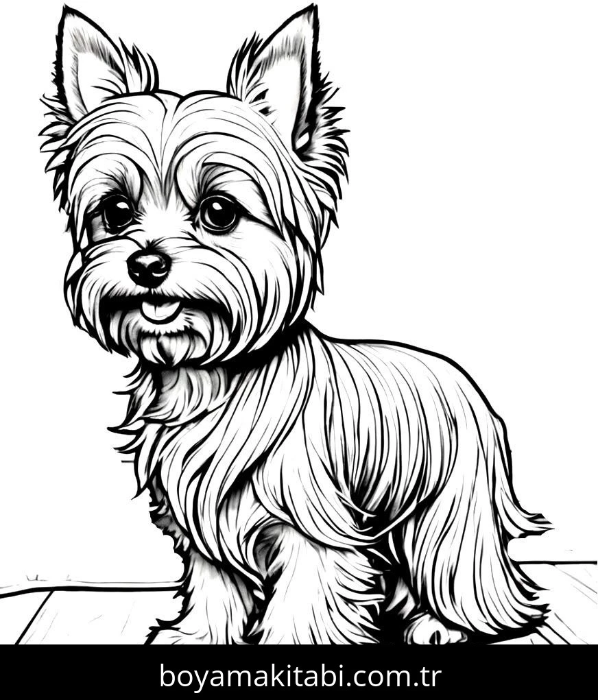 Köpek boyama sayfası #666 – doğum günü partisi aktivitesi, ekran süresine alternatif
