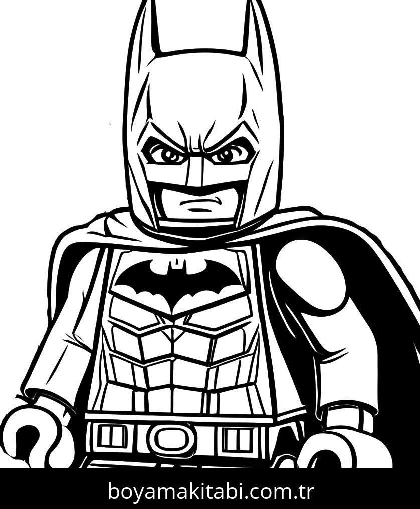 Lego Ninjago boyama sayfası – renkli çizimler, okul öncesi
