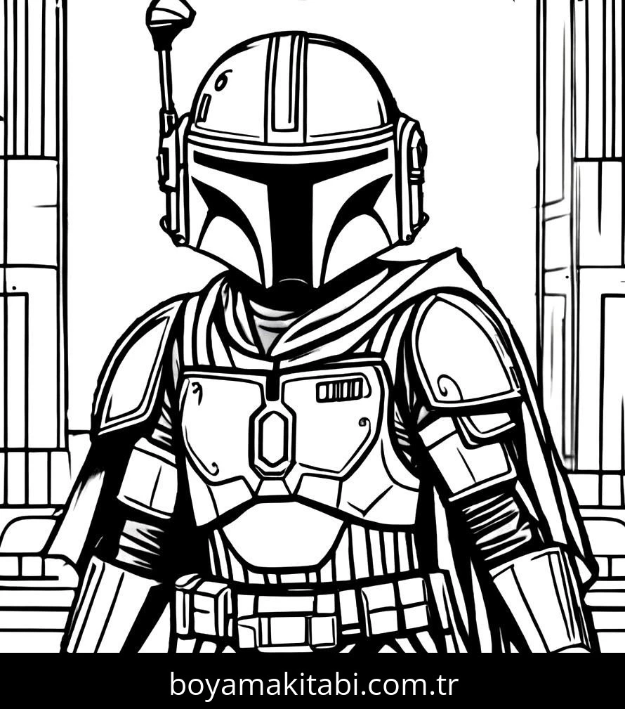 Star Wars boyama sayfası – boyama etkinliği, çocuk aktivitesi