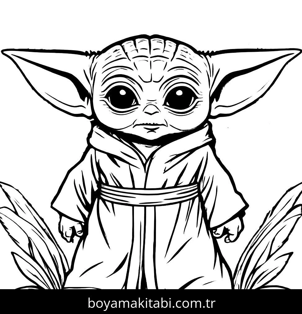Star Wars boyama sayfası – okul öncesi, evde etkinlik