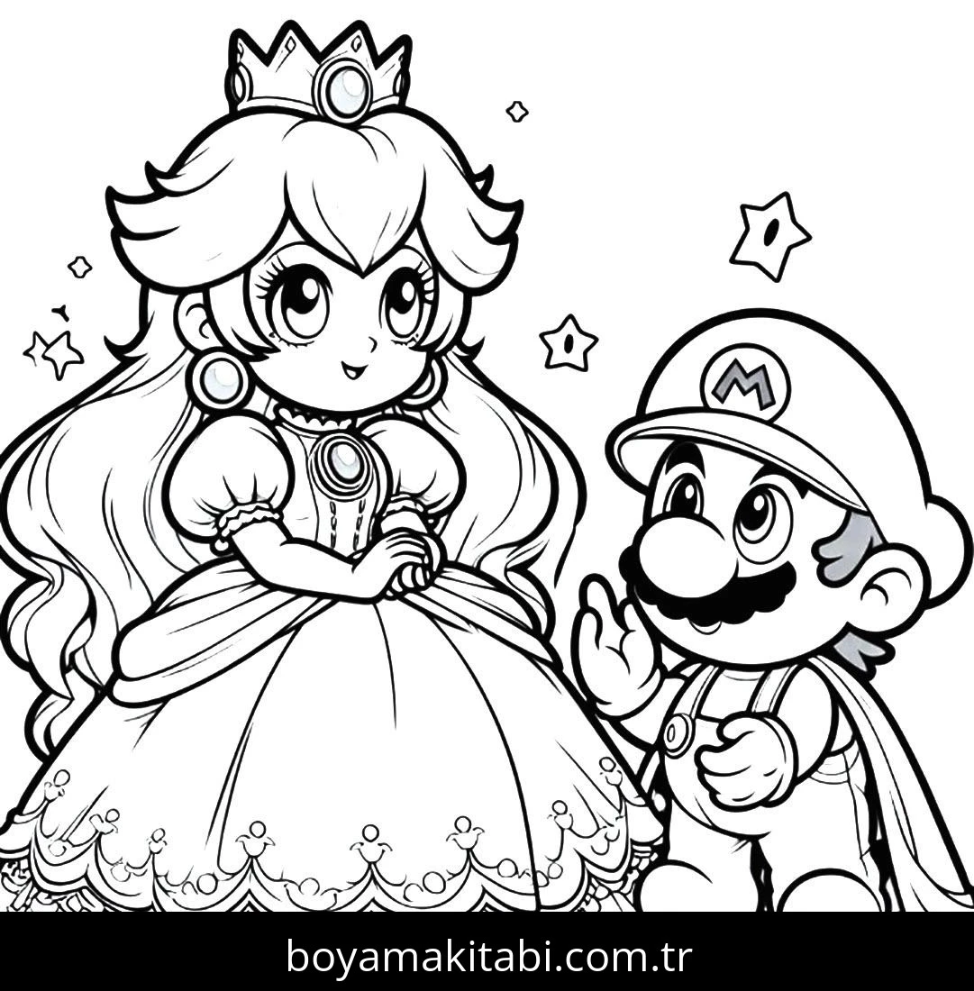 Princess Peach Boyama