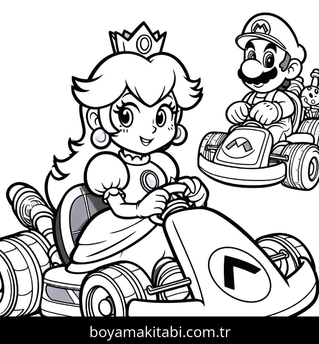 Princess Peach Boyama
