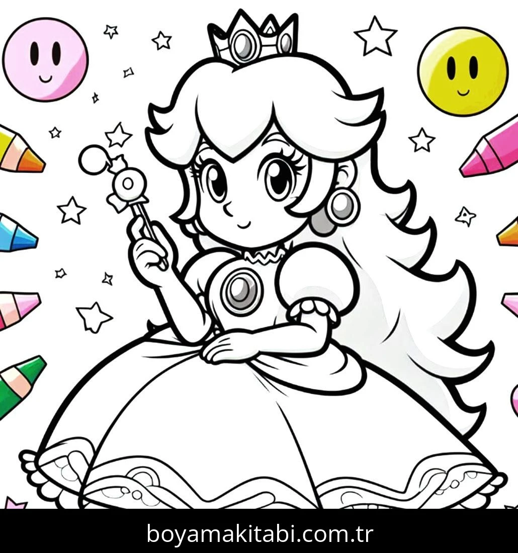 Princess Peach Boyama
