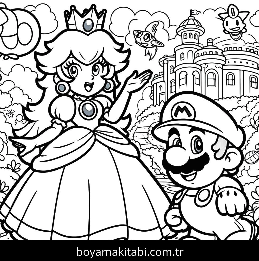 Princess Peach Boyama