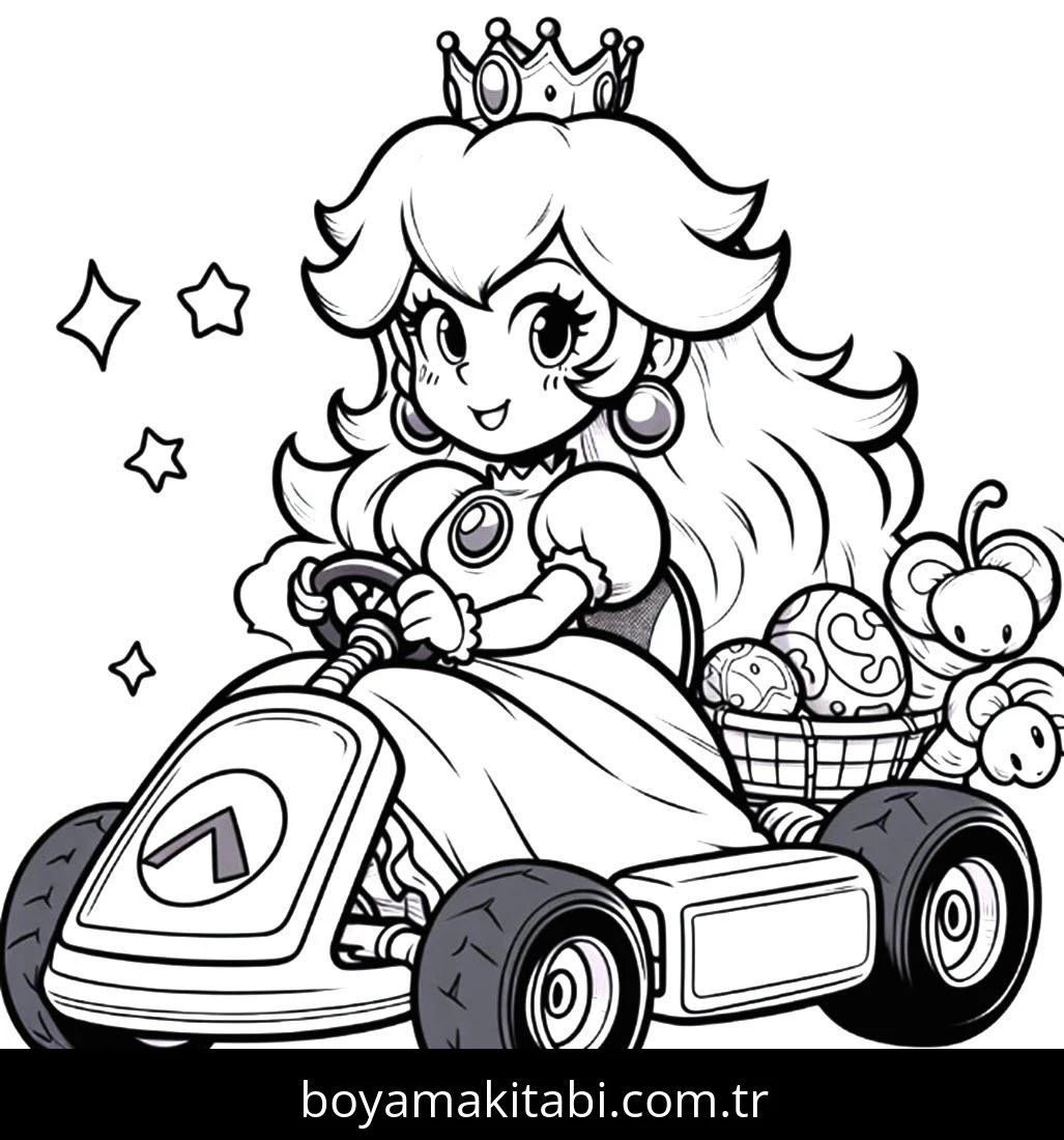 Princess Peach Boyama