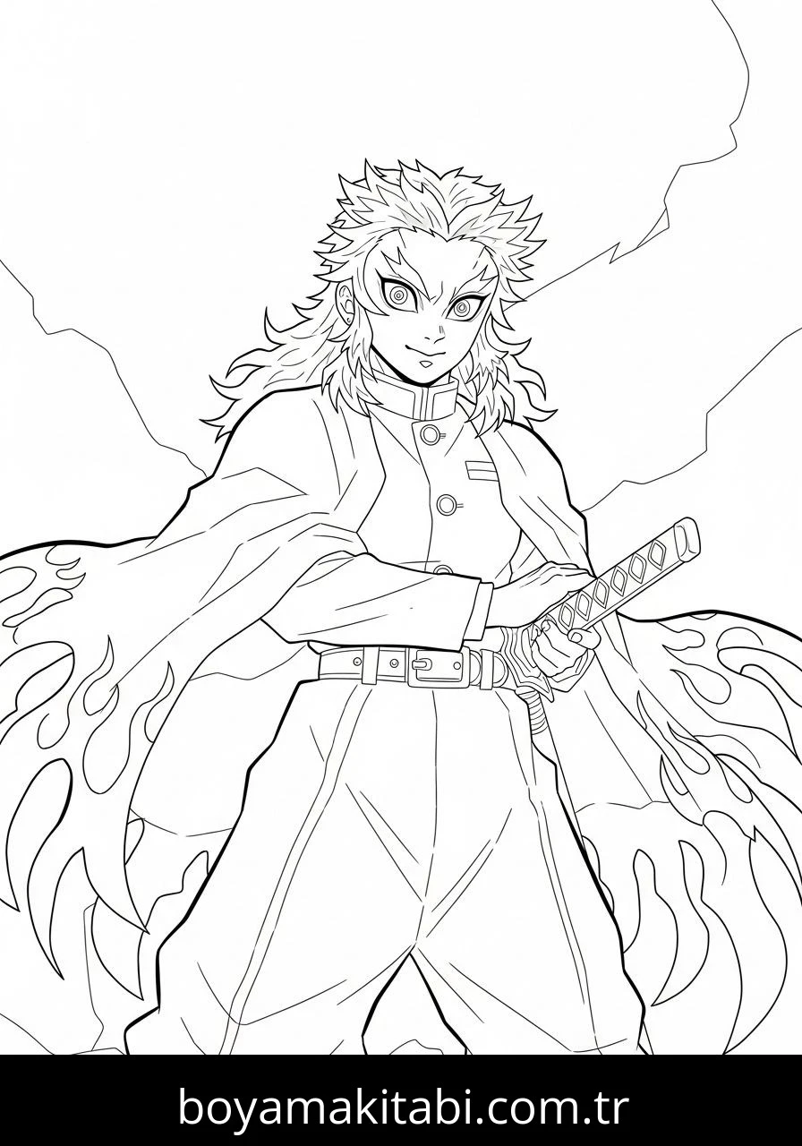 Kyojuro Rengoku Boyama