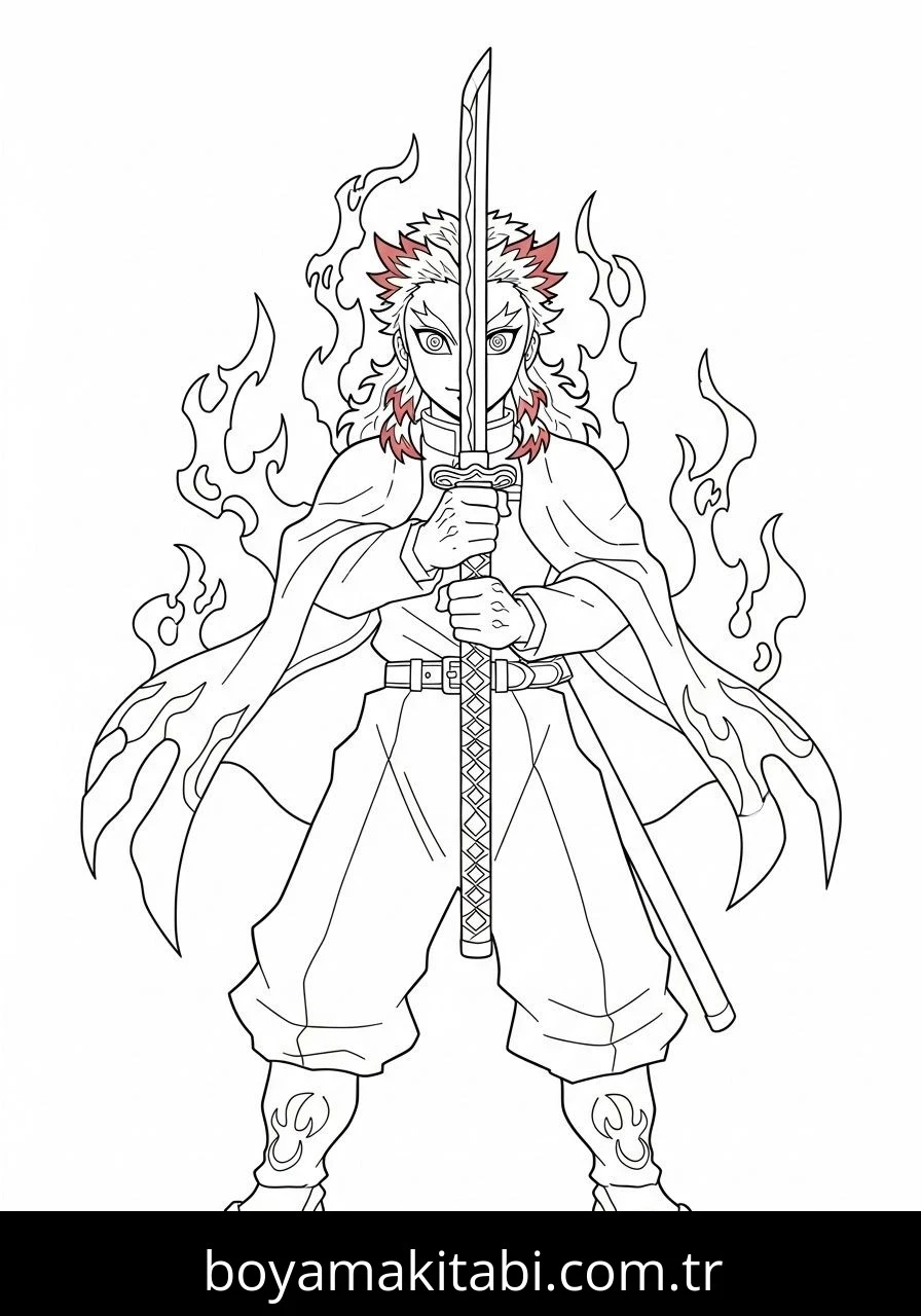 Kyojuro Rengoku Boyama