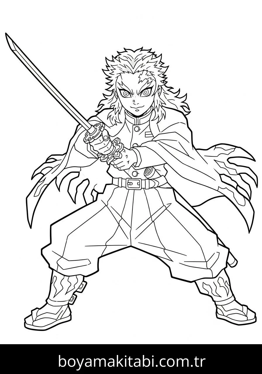 Kyojuro Rengoku Boyama