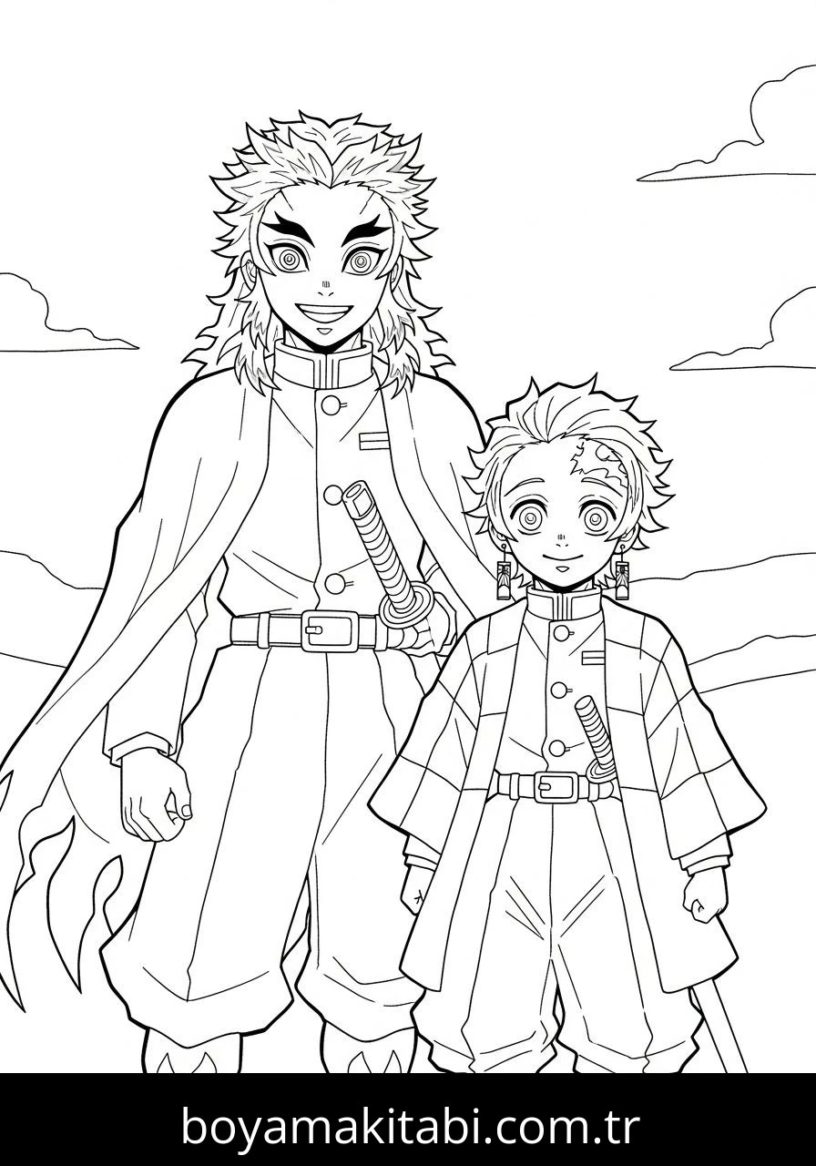 Kyojuro Rengoku Boyama