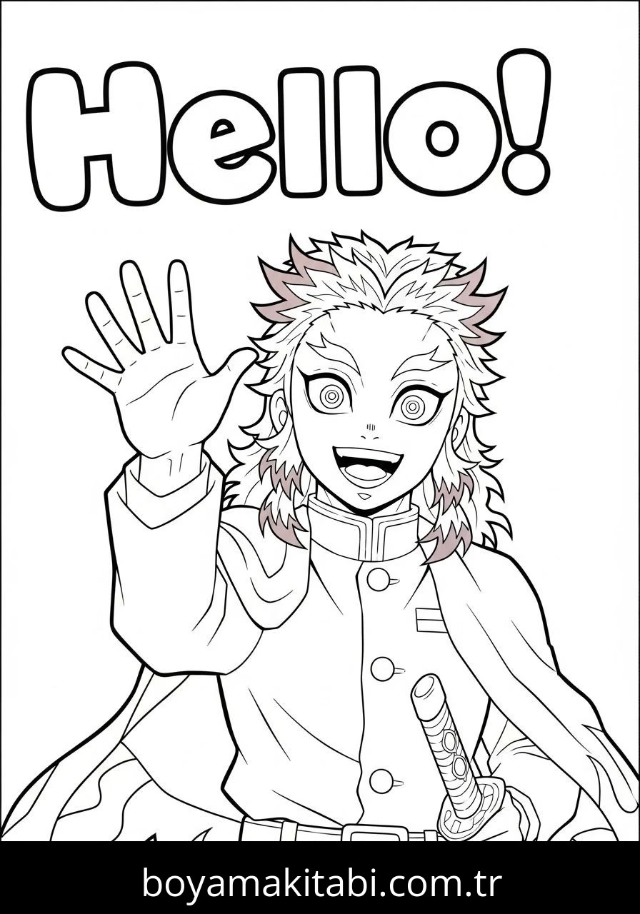 Kyojuro Rengoku Boyama