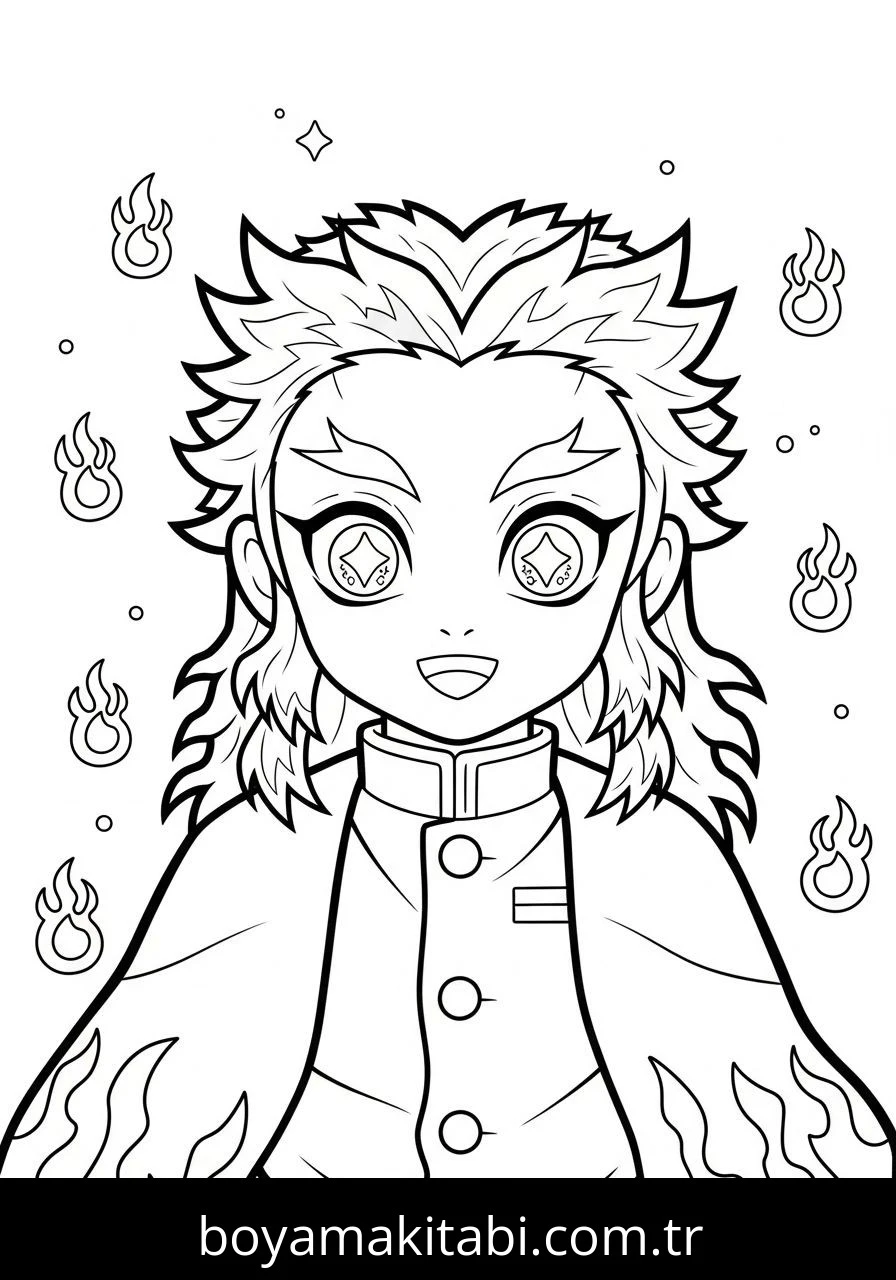 Kyojuro Rengoku Boyama