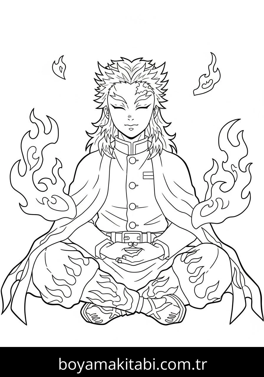 Kyojuro Rengoku Boyama