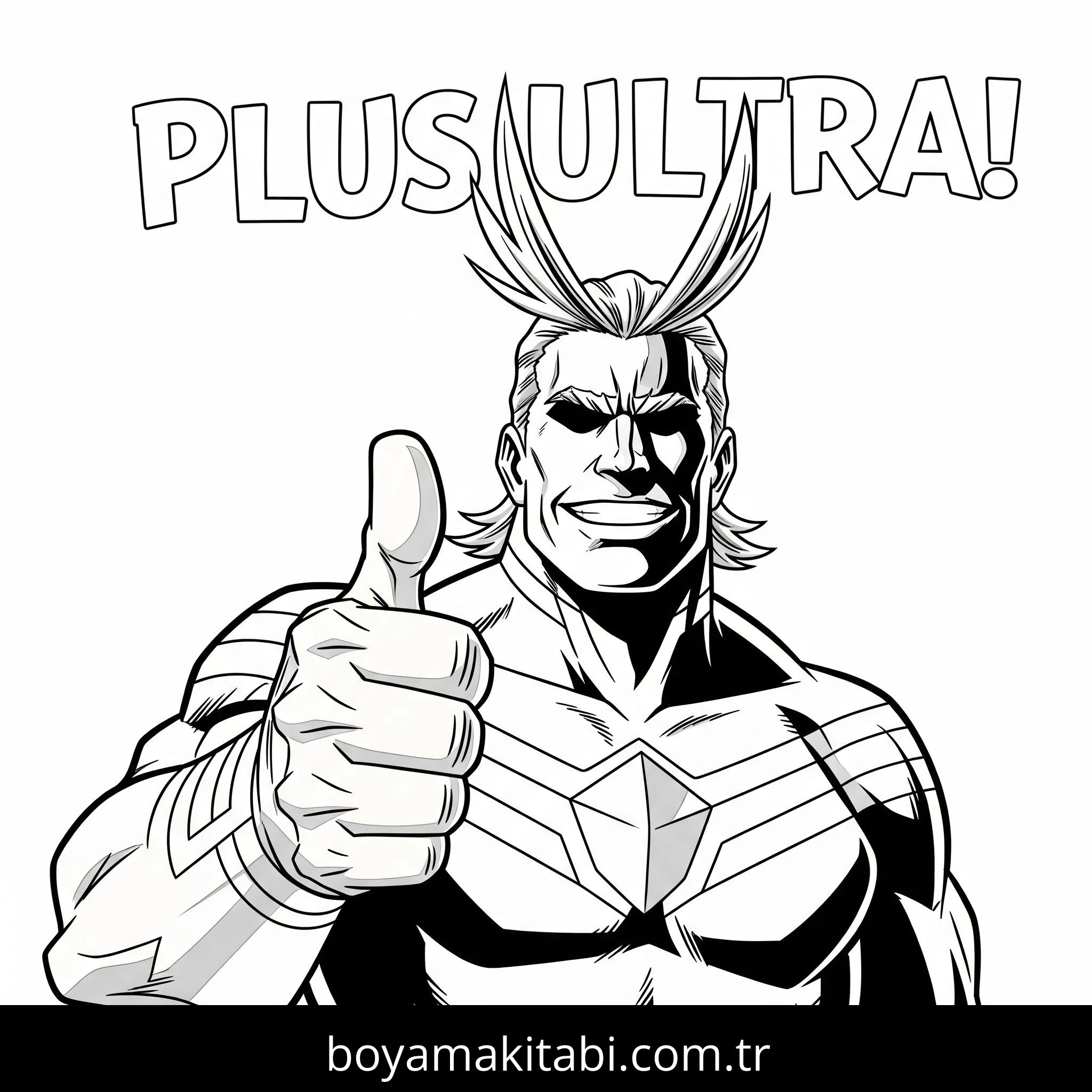 My Hero Academia boyama sayfası #16 – kolay indirilebilir, eğlenceli öğrenme deneyimi