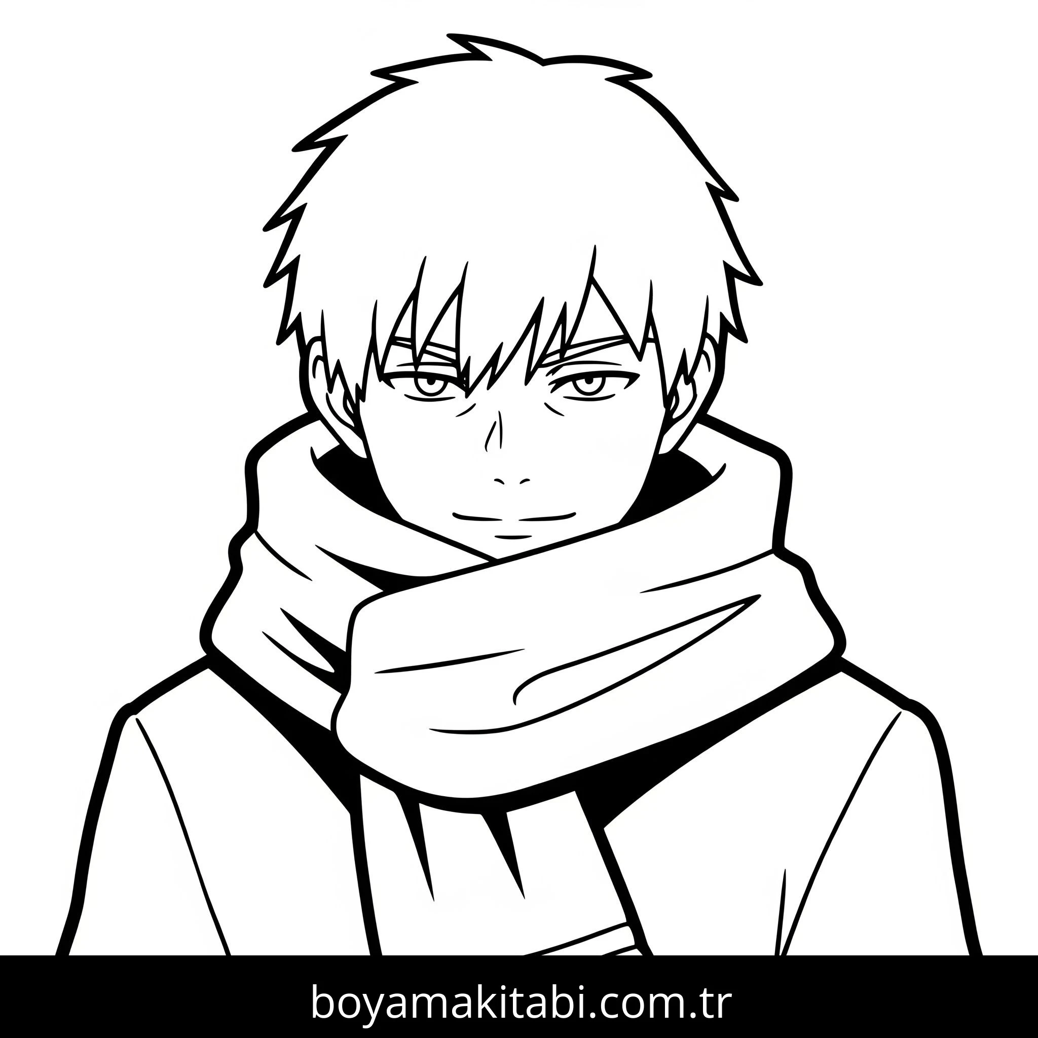 My Hero Academia boyama sayfası #17 – A4 baskıya uygun, ücretsiz yazdır