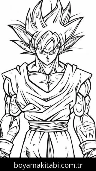 Goku Ultra Istinto boyama sayfası #2 – ücretsiz yazdır, boyama etkinliği