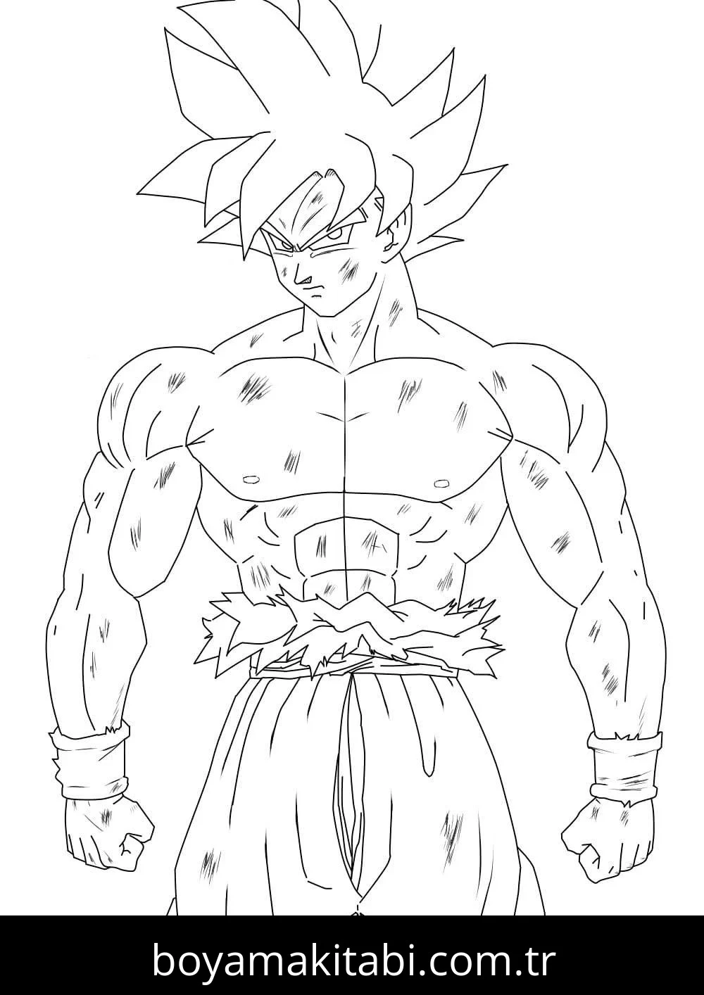 Goku Ultra Istinto Boyama