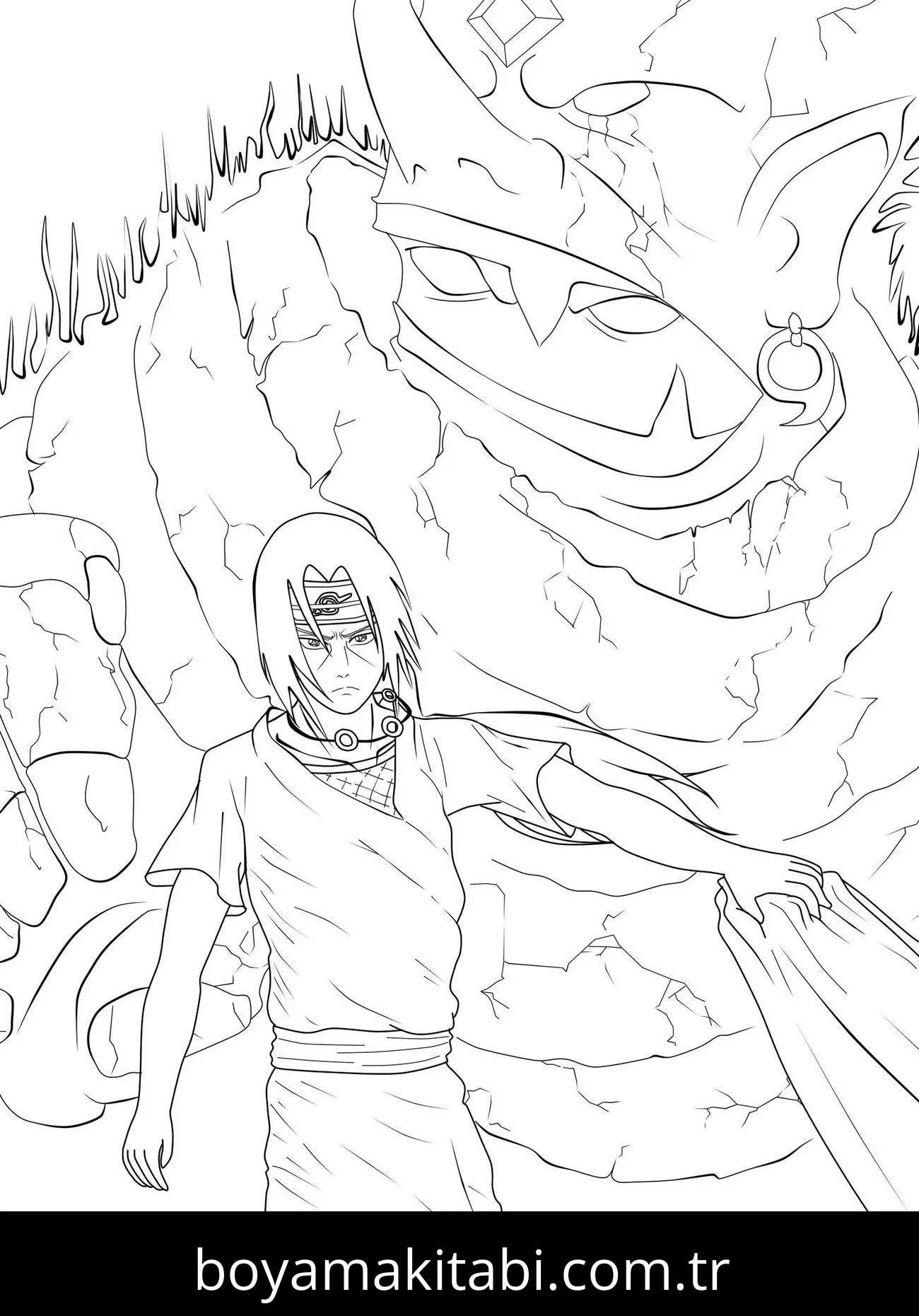 Naruto boyama sayfası #150 – ekran süresine alternatif, çocuklarla kaliteli zaman
