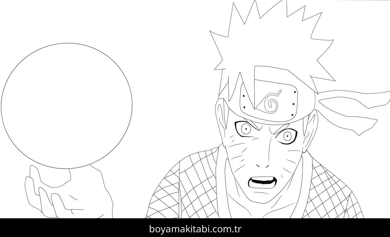 Naruto boyama sayfası #154 – tamamen ücretsiz, çocuklar için