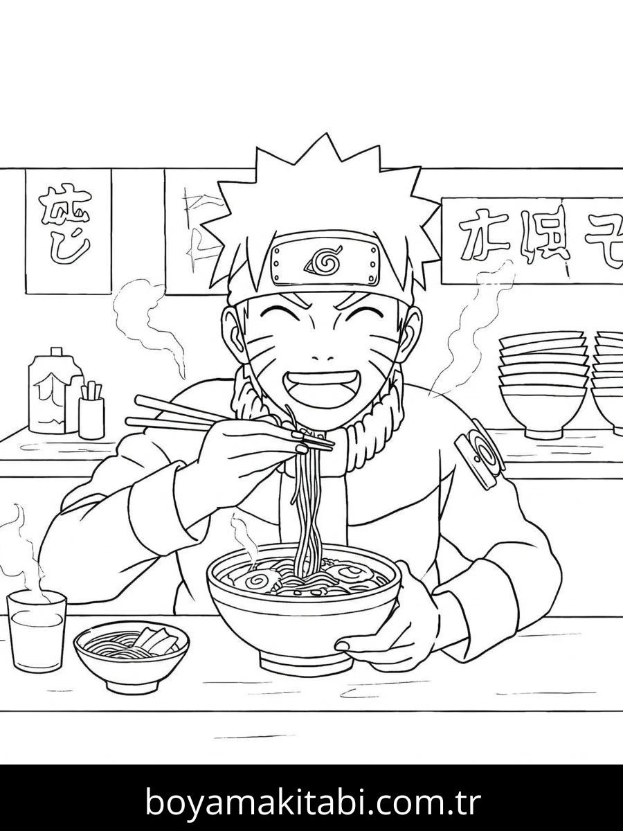 Naruto boyama sayfası #159 – ücretsiz yazdır, boyama etkinliği