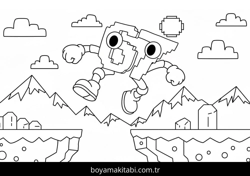 67 Brainrot boyama sayfası – yaratıcılığı geliştirir, keyifli zaman