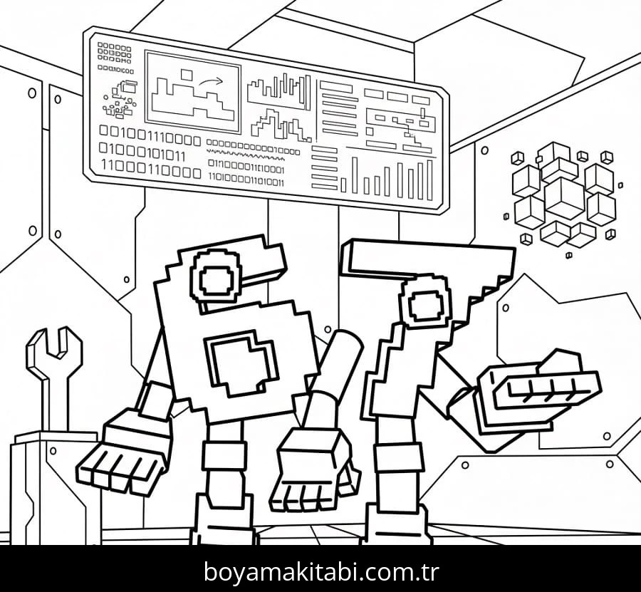 67 Brainrot boyama sayfası – el becerilerini geliştirir, boyama çalışması