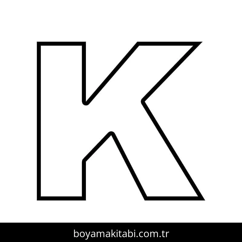 Alfabe boyama sayfası – keyifli zaman, renkli çizimler