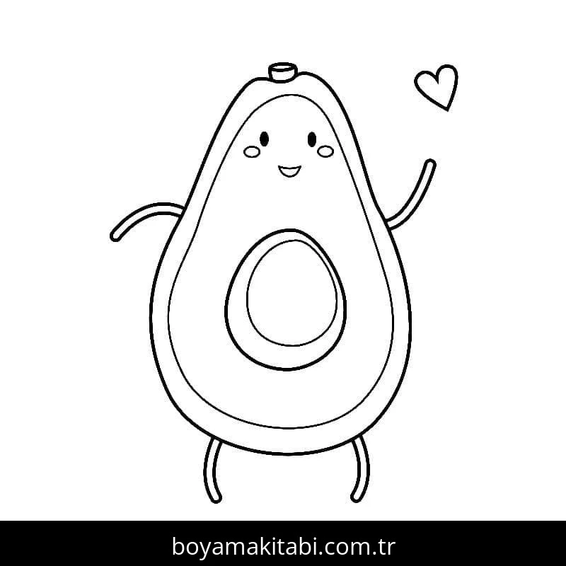 Avokado Boyama