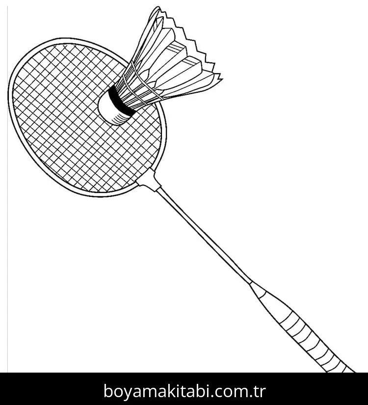 Badminton Boyama