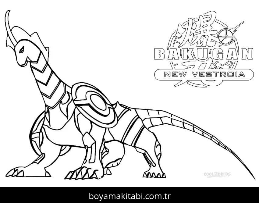 Bakugan Boyama