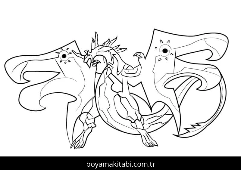 Bakugan Boyama