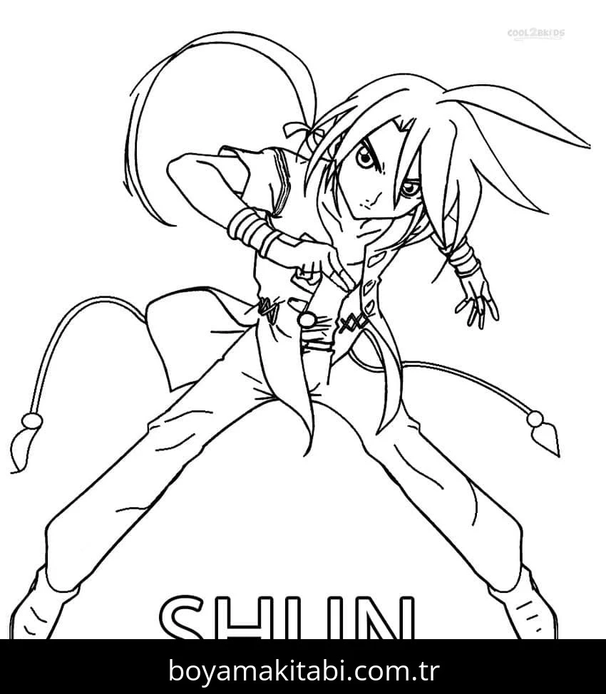 Bakugan Boyama