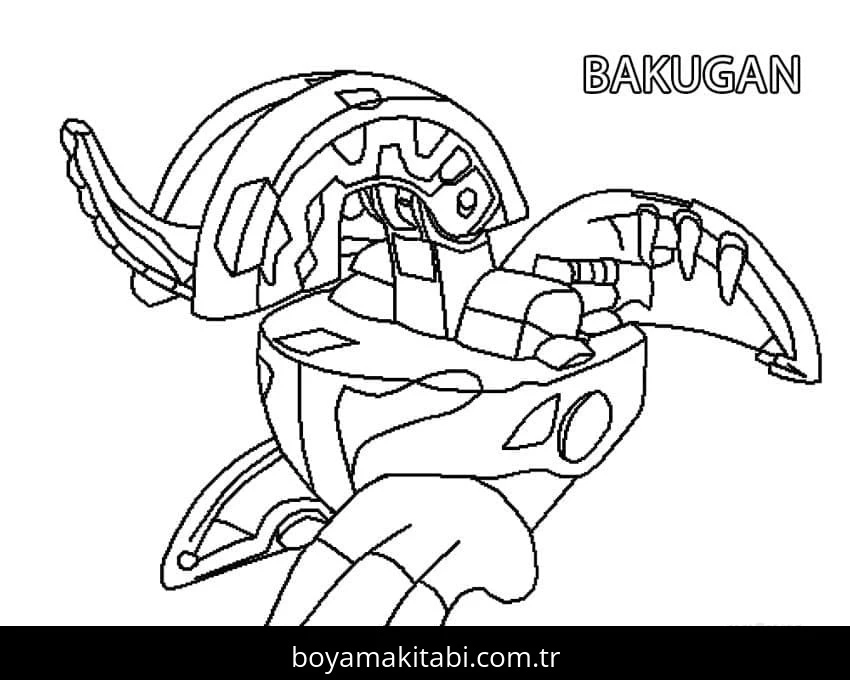 Bakugan Boyama